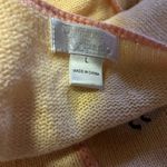 Vtg Y2K Easter Bunny Cardigan Yellow Size L Photo 1