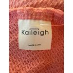 Kaileigh Stitch Fix Coral Mirra Textured Knit Tank Top Size Medium NWT USA Photo 4