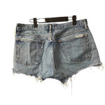 AGOLDE  PARKER DENIM DISTRESSED SHORTS Photo 1