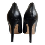 Petit Cadeau Lavinia Black Vegan Leather Stilettos Women's Size 7 Photo 12