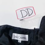 Sara Campbell Black Shimmer Jacquard Sheath Dress w/ White Lace Waistband Size 6 Photo 11