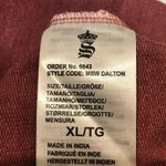 SOULSTAR dark‎ mauve white sweatshirt size XL Pink Photo 6