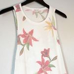 𝅺35MM CLOTHING Floral Tie Swim Cover Medium White Photo 1