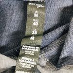Wildfox  Hooded Pullover Drawstring Waist Open Back Gray Blue‎ Size Medium New Photo 12