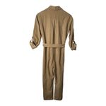 Nasty Gal ‎ Jumpsuit Brown Utility Long Sleeve Belted Outfit Women Size Med/Large Photo 4