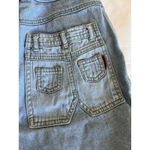 Vintage Together Denim Shorts Size 12 Pleated Jorts Fun Pocket Blue Photo 7