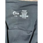 Zyia Active Mesh Side Black leggings size 8 Photo 2