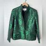 Burberry Jacquard Evening Jacket emerald green black Christmas jacket 12 Photo 2