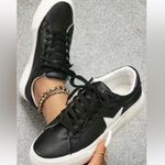 Boutique Star Sneakers Black & White Size 8.5 Photo 7