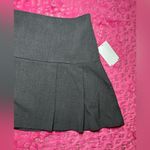 Abound NEW  Classic Gray Pleated Womens Suiting 90s Midi Skirt in Grey Heather XL Photo 3