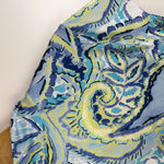 Chico's  Zenergy UPF Knit Paisley Dress Size 3 XL Multicolor Polo Stretch Resort Photo 4