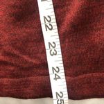 DKNY Long Sleeve Pullover Wool Sweater Maroon L Photo 3