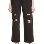 Frame Le Tomboy Ripped Twill Trousers size 24 NWT (b38.4) Photo 2