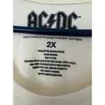 ACDC Band Long‎ Sleeve Graphic Tee Tan Size 2X Photo 2
