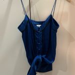 Naked Zebra Royal Blue Spaghetti Strap Top, S Photo 1