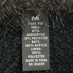 INC Chic Faux Fur Vest Black Size undefined Photo 3