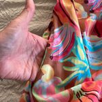 Farm Rio Fruit Salad Midi Womens Cotton Short Puff Sleeve Midi Dress Medium $225 Photo 6