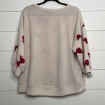 Love Tree Women's Cream‎ Sweater with Red Bow Design Size 1X Photo 5