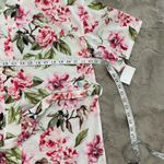 Show Me Your Mumu Women White Pink Floral Kimono Cover up Short Sleeve Size O/S Photo 3