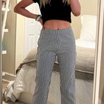 Grey Bandit Black And White Striped Pants Photo 0