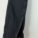 Abercrombie & Fitch Split Hem Jeans Sz 25 Black Denim Skinny High Rise Photo 9