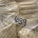Talbots Wool Alpaca Blend Cowl Neck Ivory Cream Cable Knit Tunic Knit Sweater XL Photo 6