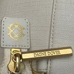 Dagne Dover  Signature Tote Legend in Linen Coated Canvas Travel Work Laptop Bag Photo 5