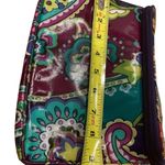 Vera Bradley stay cooler insulated lunch bag purple flower paisley with strap Photo 6