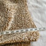 Love Tree  Faux Fur Hoodie Vest Brown M NWT Photo 3