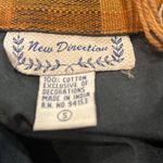 New Directions Rustic Shabby Chic Southwestern Cowgirl Patchwork Jacket Top Sz S Orange Photo 8