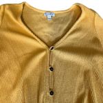 Love, Fire Yellow Bell Sleeve Crop Top Photo 2