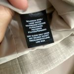 Lafayette 148 New York Virgin Wool Beige Blazer Size 4 Tan Photo 3