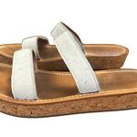 K. JACQUES Cluny White Pony Cork Platform Slide size 41 Brown Photo 0