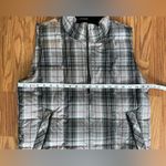 Eddie Bauer Goose Down Women’s Plaid WeatherEdge Puffer Vest Jacket Size M Photo 3