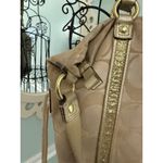 Coach Poppy Applique Gold Multi Crossbody Bag Floral Purse Photo 7