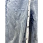 Paige Women's Denim Coverall High Rise Sierra Raw Hem Size 27 Light Wash Photo 10