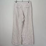J.Crew  Linen Wide Leg Essential Pleated Tailored Trouser Pants Flax Beige 10 Photo 5