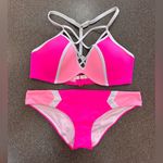 Victoria's Secret “I’d Rather Not” Pink Collection 2 Piece Bathing Suit/Bikini. Photo 0
