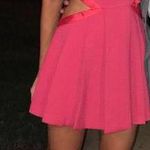 Three Floor Poppy Cocktail Dress with Cutouts Photo 0