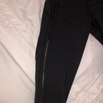Lululemon RARE Black Lulu Lemon Leggings with Gold Logo Photo 2