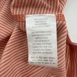 TOAD&CO Womens Striped Long Sleeve Crew Neck Shirt Size Large Rust White Red Photo 4
