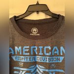 American Fighter x Affliction Addy Women's T-Shirt Black Grey Blue Size Medium Photo 8