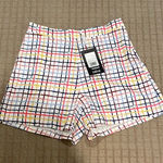 Modcloth  Watercolour Gingham Shorts Photo 0