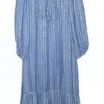 Sundress X Revolve Maria Maxi Dress in Roma Powder Blue XS/S Photo 0