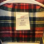 Vineyard Vines  Holiday Plaid Flannel Sleep Shirt H26 Photo 4