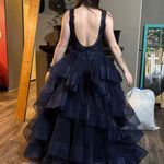 Ellie Wilde navy prom dress Photo 1