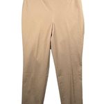 Talbots  Chatham Slim Ankle Pants Curvy Fit Womens 12P Tan Camel Business Casual Photo 0