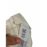 Madewell  Embroidered White Linen Pull on Shorts Size‎ Small #F3130 Photo 5