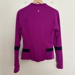 Lululemon - Find Your Bliss Jacket Black / Regal Plum Full Zip Reversible Photo 4