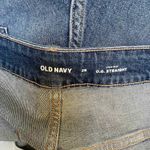 Old Navy  High Rise OG Straight Denim Shorts Plus 28 Blue Jean Distressed NEW Photo 4